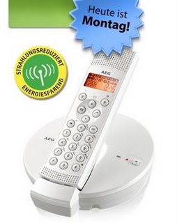 aeg-ciara-200-dect-telefon aeg ciara 200 dect telefon AEG Ciara 200 Schnurloses DECT Telefon für 19,99 Euro