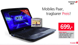 notebook_navi_neckermann notebook navi neckermann Neckermann: Acer Aspire 5535 603G32MN und TomTom One V3 geschenkt!
