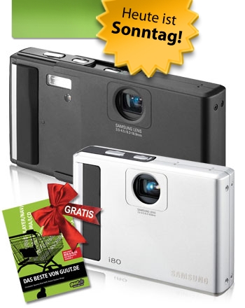samsung-i80-vorn-guut samsung i80 vorn guut guut: Samsung i80 Digitale Kompaktkamera für 119€ statt 229€