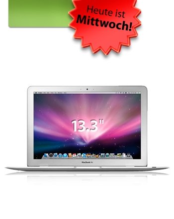 macbook air guut guut: 1,6 GHz MacBook Air für 1399€ statt 1699€