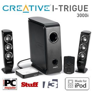 creative-i-trigue-3000i-ipod-ibood creative i trigue 3000i ipod ibood Ibood: Creative I Trigue 3000i 2.1 Kanal PC Lautsprechersystem mit iPod Dockingstation für 69€ statt 129€