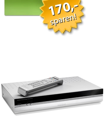 philips dtr 7005 guut guut: Philips DTR 7005. DVB T Receiver mit 160 GB Festplattenspeicher für 129€ statt 299€