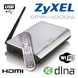 ZyXEL DMA-1000W Wireless FullHD 1080i Netzwerk-Media-Streamer ibood ZyXEL DMA-1000W Wireless FullHD 1080i Netzwerk-Media-Streamer ibood