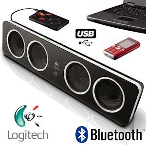 Logitech Pure-Fi Mobile Bluetooth-Lautsprecher mit USB Logitech Pure-Fi Mobile Bluetooth-Lautsprecher mit USB