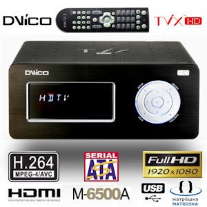 DViCO TViX HD M-6500A High Definition Multimedia Center DViCO TViX HD M-6500A High Definition Multimedia Center