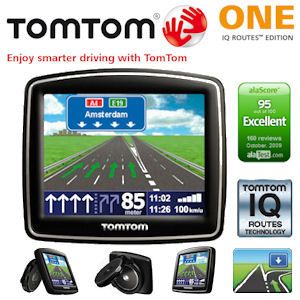 TomTom One v5 IQ Routes Edition Navigationsgerät Europa TomTom One v5 IQ Routes Edition Navigationsgerät Europa